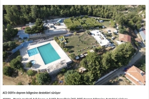 Depremin Ardından Kurulan ACE-DER, Geniş Çaplı Destek Sunuyor